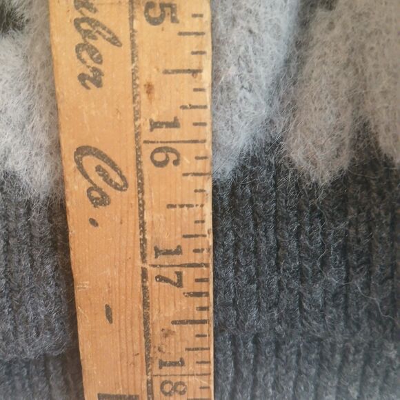 Zara Kids Knit Sweater Size 4-5 Years 110cm Gray Bunny - Picture 6 of 7